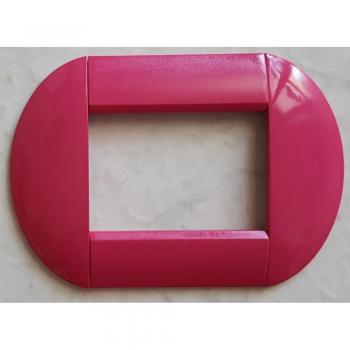 Placa Compatible Living International Bticino Fucsia 7 Foros
