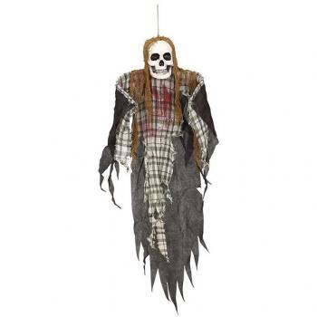 Colgante de Esqueleto a Cuadros de 120 cm