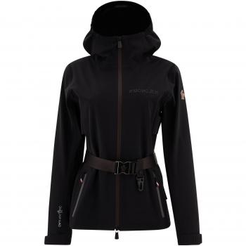 Moncler Grenoble Women's Fex Water-Repellent Jacket in Black | Size S | FEX1A00002 Color 597FA999