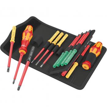 Wera Kraftform Kompakt VDE 17 Universal Screwdriver Set 17 Piece