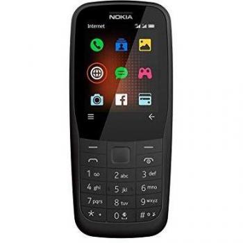 HMD Global Nokia 220 4G Black Libre sin Branding