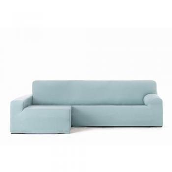 Funda Chaise Longue Brazo Largo Izquierdo Bielástica Eysa Bronx Aguamarina 170 x 110 x 310 cm