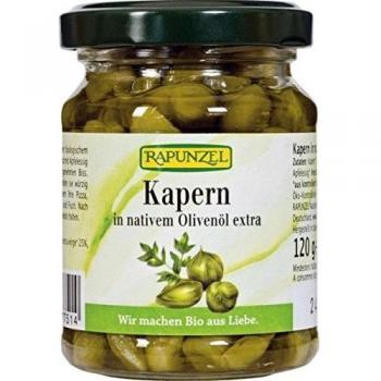 Alcaparras En Aceite Oliva Bio 120 Gr de Rapunzel
