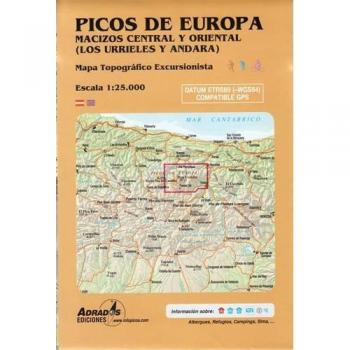 Picos de Europa. Macizos Central y Oriental - Miguel Angel Adrados