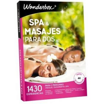 WONDERBOX Caja Regalo - SPA & MASAJES para Dos - 3.800 experiencias para Dos Personas - Idea de Regalo Navidad