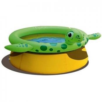 Jilong 017529N - Piscina tortuga con spray