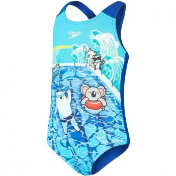 Bañador de bebés Speedo Infant Girls Digital Printed Swimsuit con estampado digital