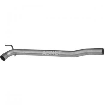 Tubo de escape y reparación de catalizador ASMET 04.107, compatible con vehículos, fabricado en acero inoxidable, resistente a altas temperaturas, fácil instalación, cumple con normativas de emisiones