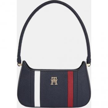 Bolso de hombro Tommy Hilfiger en azul marino con franjas corporativas para mujer