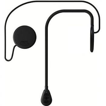 OBEST 0,35 Pulgadas Auriculares Casco de Motocicleta, Auriculares con Intercomunicador Bluetooth 5.0, Reducción de Ruido Ultradelgada y Cómoda, Manos Libres/Devolución de Llamada/Música