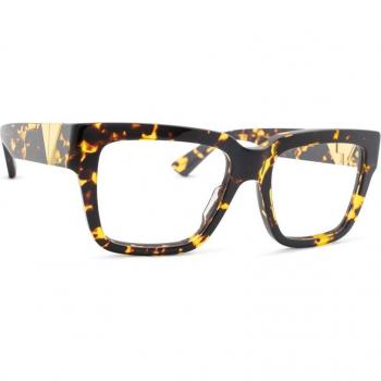 Bottega Veneta BV1222O 002 52 Stylish Optical Glasses, Brown Female, Size: 52 MM Unisex Dark Havana Sunglasses