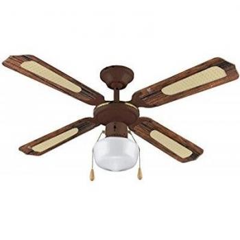 Ventilador de Techo Vinco 105 cm - 4 Aspas - 1 Luz
