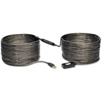 Cable Repetidor Activo USB 2.0 de Extensión A-A M/F, 20M