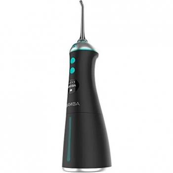Cecotec Irrigador Bucal Portátil Bamba ToothCare 1100 Jet Liberty. 6 Modos de uso y 6 Boquillas, Pantalla