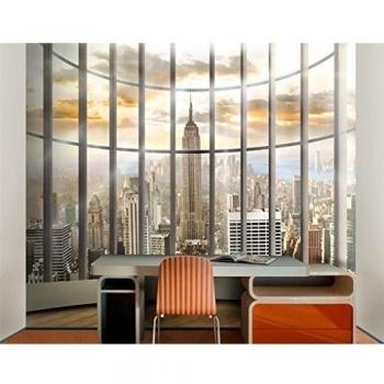 Fotomural con engrudo no.171 'OFFICE VIEW' 300x280cm, Größe:280cm x 300cm
