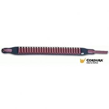 6108 Canana en cordura y cuero con capacidad para 25 cartuchos de los calibres 12 y 16