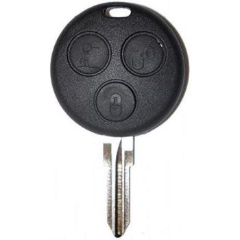 Carcasa de llave para mando a distancia de Smart Fortwo, Forfour 450