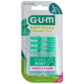 GUM Soft Picks Comfort Flex Mint Large 40uds