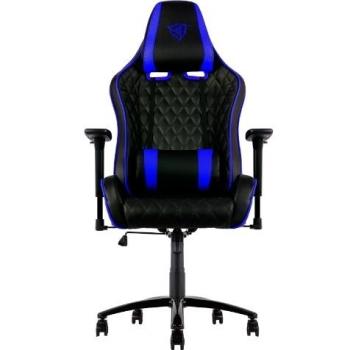 ThunderX3 Sillas Gaming Profesional, Poliuretano, Azul, 63x32x80 cm
