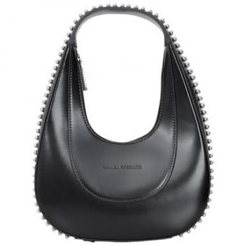 Chiara Ferragni Golden Eye Star Studded Shoulder Bag for Women - One Size, Black