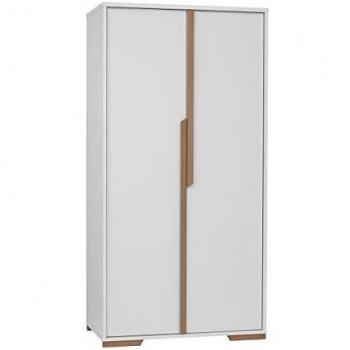 Armario Pinio Snap Blanco y Madera 99x195x56cm