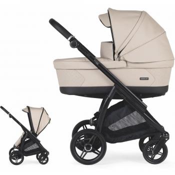 Carrito de bebé Bebecar Flowy Negro-Negro