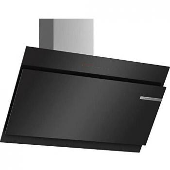 Campana Extractora Decorativa Bosch DWK98JQ60, 90cm, A+, 840m3h, Color Negro