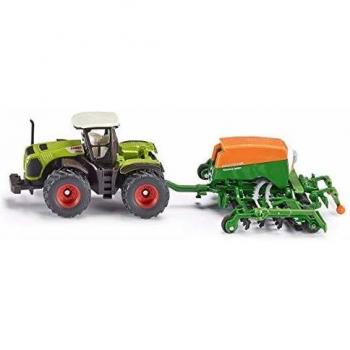 Siku 1826 Claas Xerion Tractor with Amazone Seeder 1:87 Scale Model