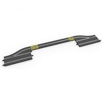 Scalextric- Set Pistas Pit Lane Advance Accesorio, Color Gris