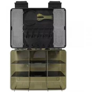 Caja de Aparejos Korum Tackle Blox Vacía - Verde 196x91 mm