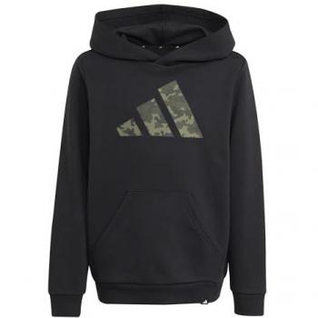 Sudadera con capucha infantil adidas Camo Graphic Negra 7-8 años