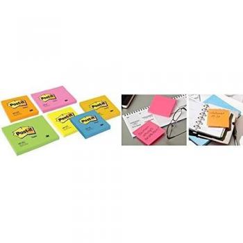Post-It 709779 - Bloc de notas, 76 x 76 mm, color naranja