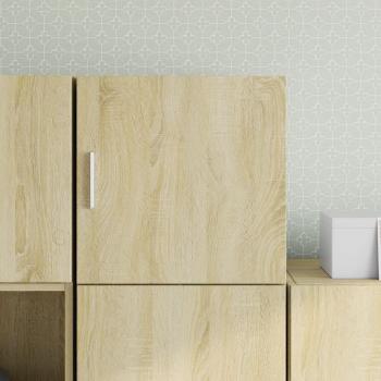 Mueble de pared Sonoma roble 40x42,5x40 cm de madera multicapa