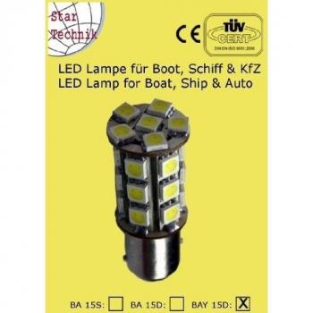 Spartechnik BAY 15D - Bombilla led de posición
