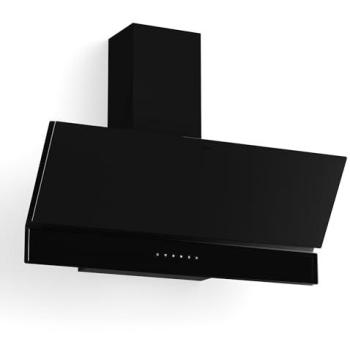 Campana Extractora Klarstein Velaire 90 cm - Potente 820 m³/h, A++, Táctil LED, Silenciosa, Diseño Elegante y Minimalista