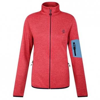 Dare 2b Women's Mountain Series Full Zip Fleece Jacket - Sorbet Pink, Size 18