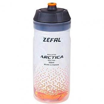 ZÉFAL Artica Bidón Isothermo Arctica 55 Plata/Naranja, 550ml, Unisex Adulto, 550 ml