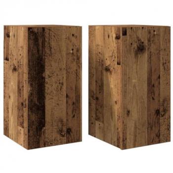 Muebles de TV 2 uds madera ingeniería envejecida 30,5x30x60 cm vidaXL553243