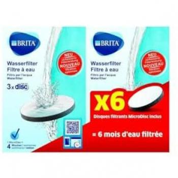 Filtro de Agua Brita Pack 6 Microdiscos Filtrantes