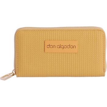 Cartera de mujer Nadia mostaza con cremallera
