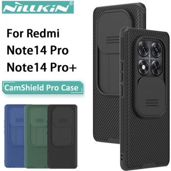 NILLKIN CamShield Pro Shockproof Phone Case with Camera Protection for Redmi Note 14 Pro Plus and Xiaomi Poco X7