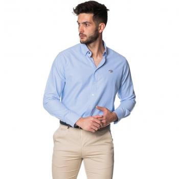 Camisa Spagnolo Oxford Colección Bandera Celeste para Hombre