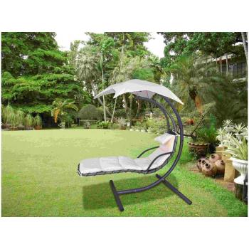 Balancin Jardin 1 plaza Beige Toldo+Cojines