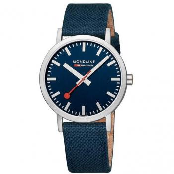 Unisex Mondaine Deep Ocean Blue Classic Watch