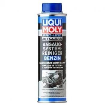 Aditivo de combustible LIQUI MOLY Pro-Line JetClean 300ml para limpieza de sistema de admisión de gasolina