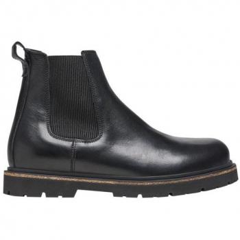 Birkenstock Highwood Men's Black Leather Chelsea Boots