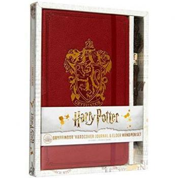 Harry Potter: Gryffindor Hardcover Ruled Journal: With Pen