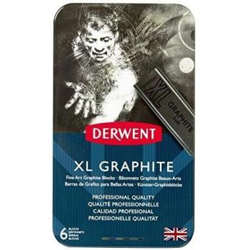 Derwent XL Graphite - Barras de grafito tamaño XL
