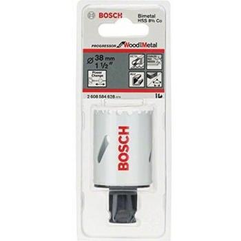 Bosch Professional 2608584628 PROGRESSOR Holesaw 38, Blue, 38 mm