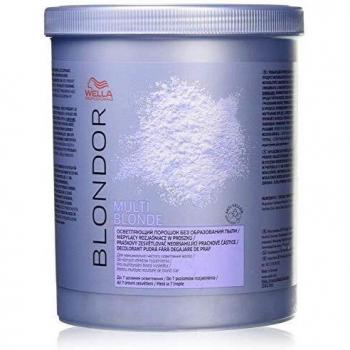 Wella Blondor Multi Powder Bleach (800 g) - Lightening powder, suitable for all techniques, dust-free formula, up to 7 levels of lift, versatile application for on and off scalp use